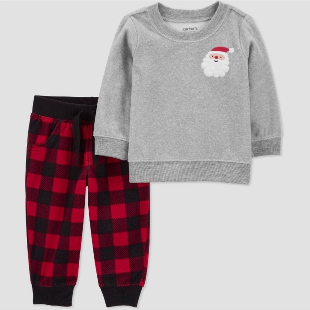 Carter’s Christmas Outfit Size 3 Months NEW